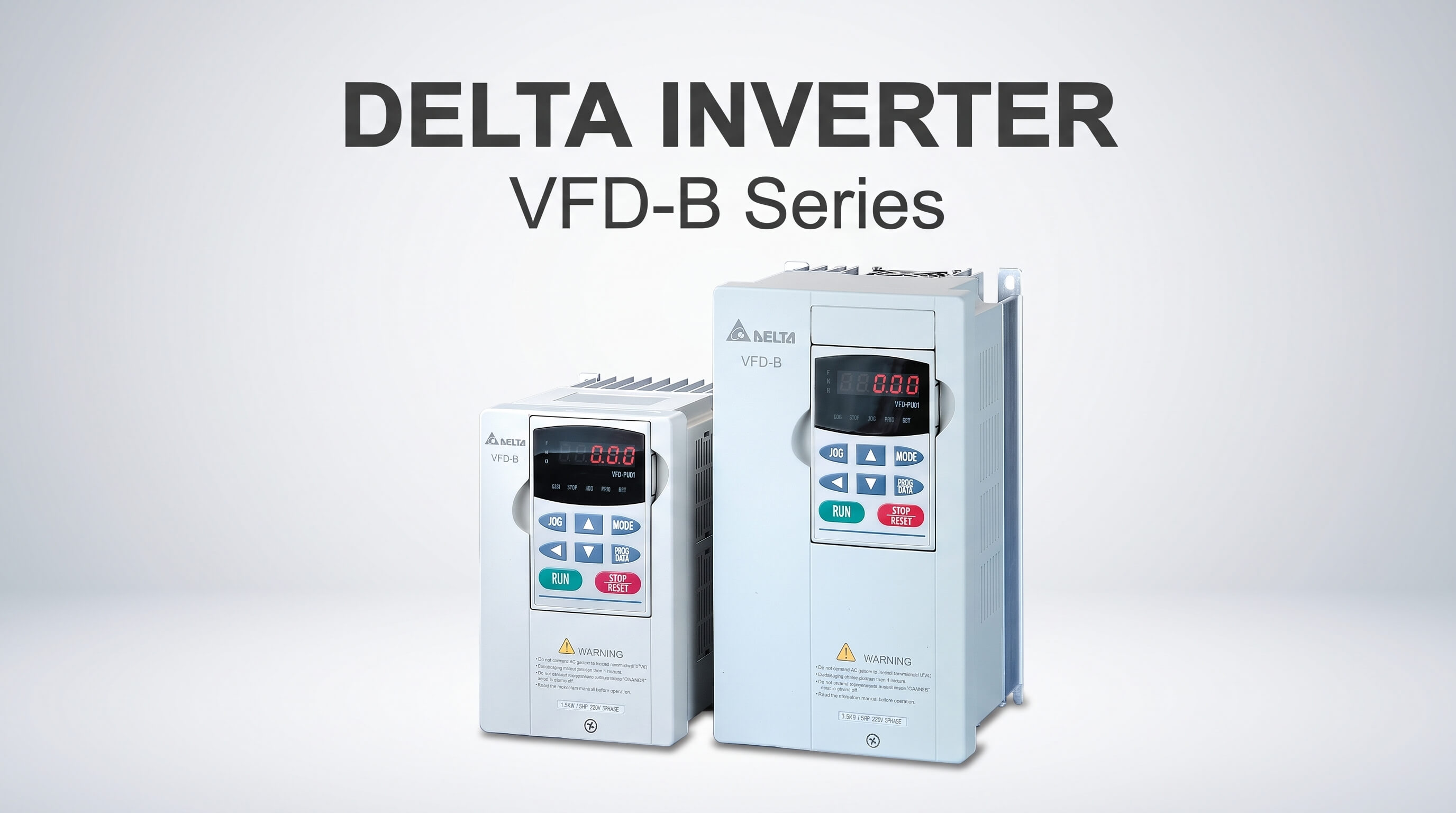 INVERTER DELTA VFD-B SERIES